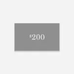 Frauen Geschenkkarte $200